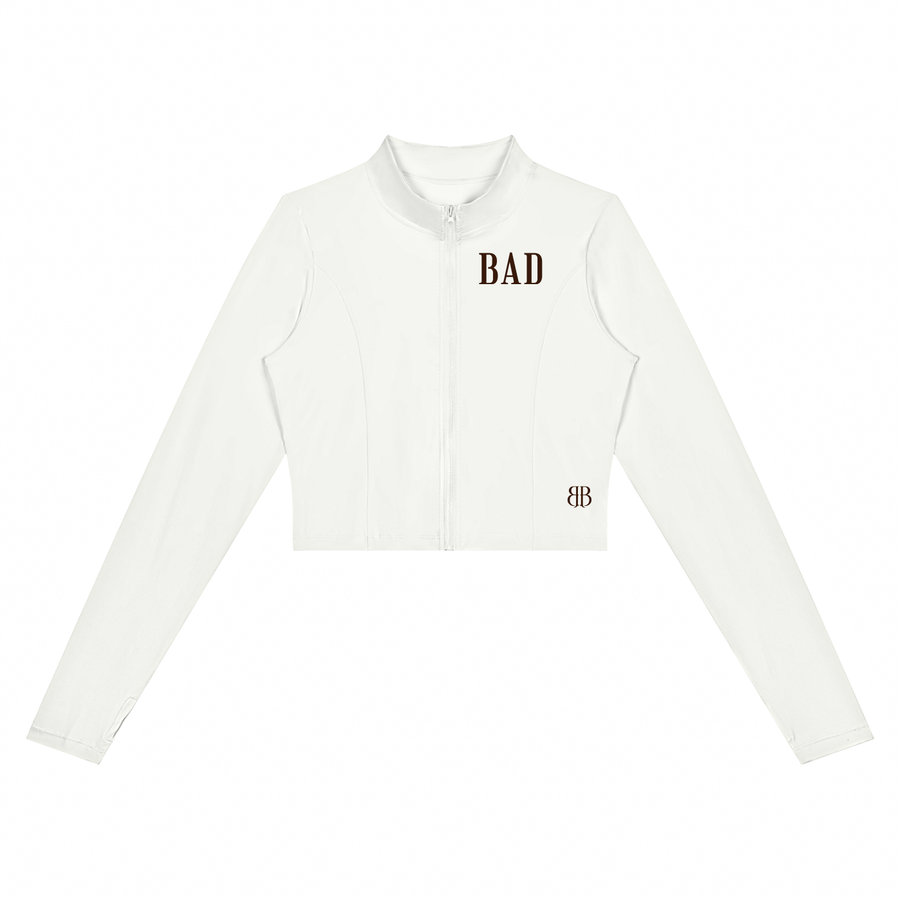 BORN BAD Second Skin Co-ord — Zip Jacket, Halter Top & Leggings