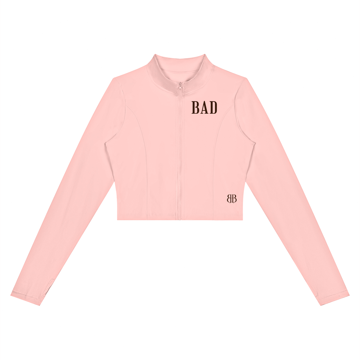 BORN BAD Second Skin Co-ord — Zip Jacket, Halter Top & Leggings