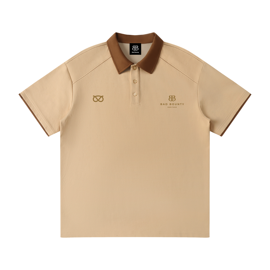 HERITAGE Club Contrast-Collar Polo