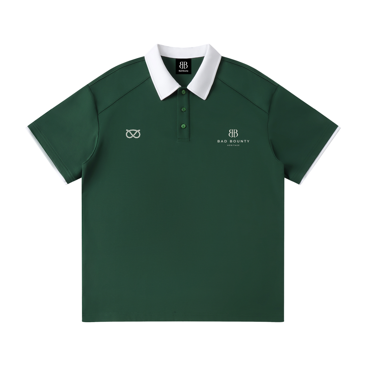 HERITAGE Club Contrast-Collar Polo