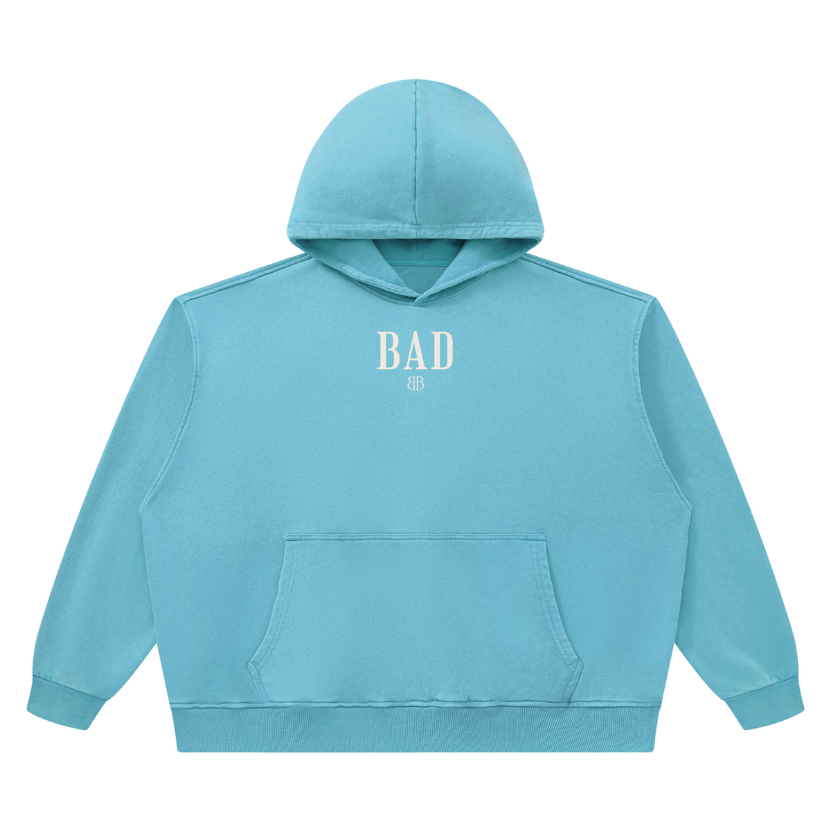 BORN BAD Heavyweight Washed Co-ord — Boxy Hoodie & Joggers