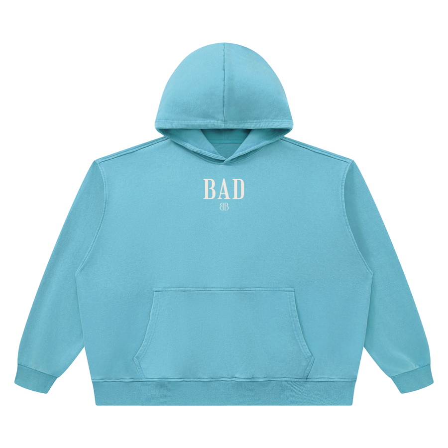BORN BAD Heavyweight Washed Co-ord — Boxy Hoodie & Joggers
